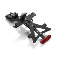 Držák SPZ pro motocykly KAWASAKI Ninja 636 ZX-6R (19 - 20), černý